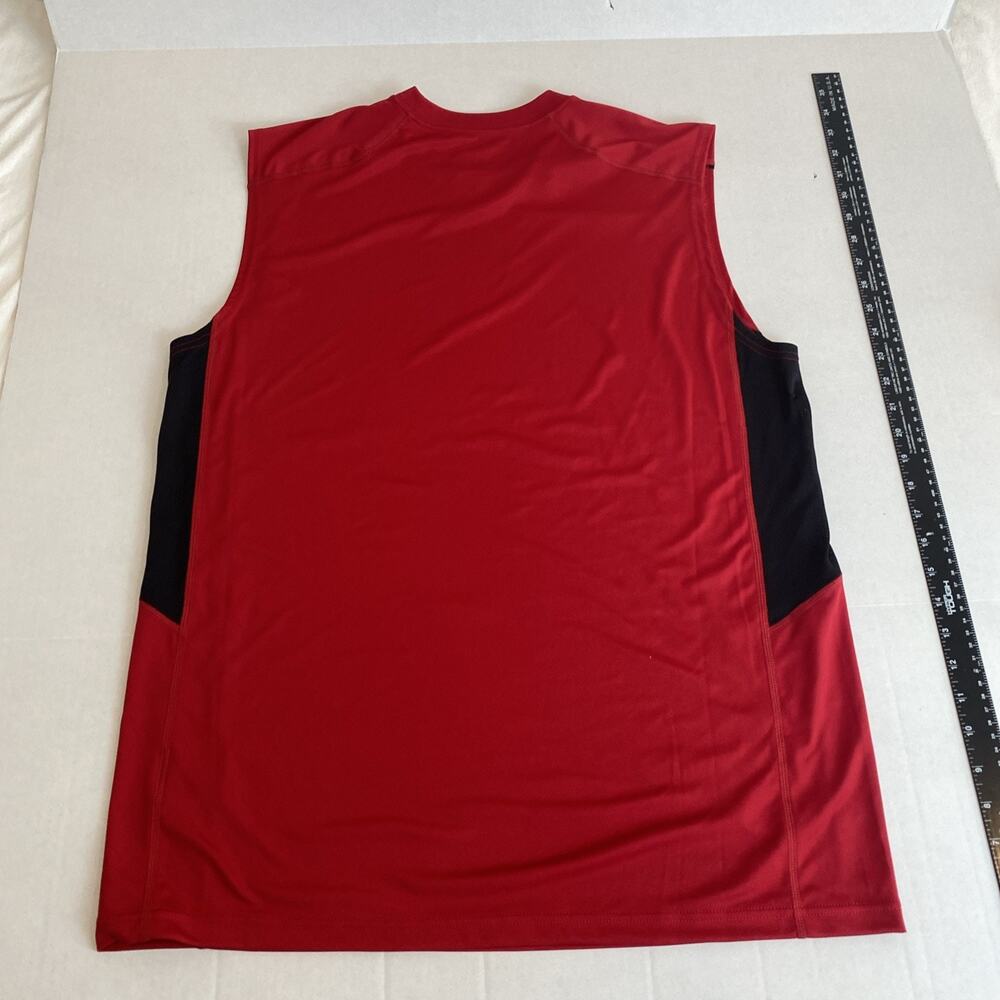 Nike DRI-FIT Sleeveless T-Shirt Men L Red Crossover Basketball 519538-652 - Picture 5 of 5